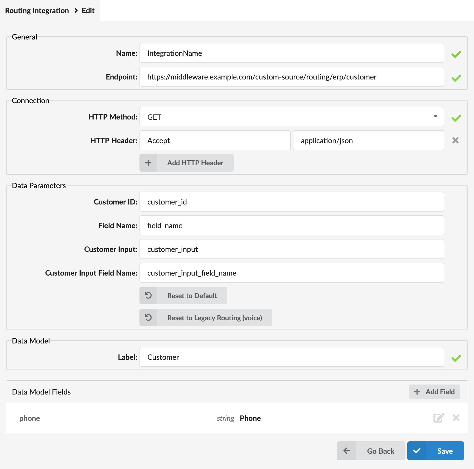 Add Routing Integration
